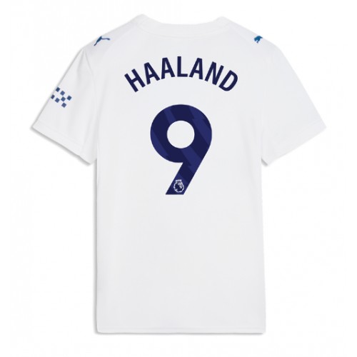 Manchester City Erling Haaland #9 Kolmaspaita Naiset 2026-27 Lyhythihainen